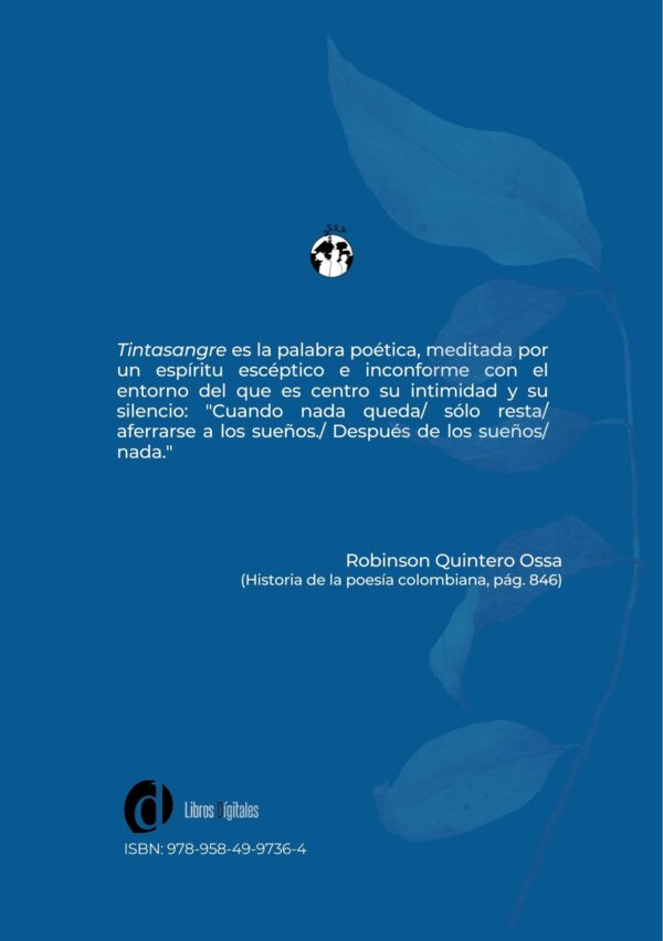 Tintasangre – Segunda edición – Rodolfo Ramírez Soto - Image 2